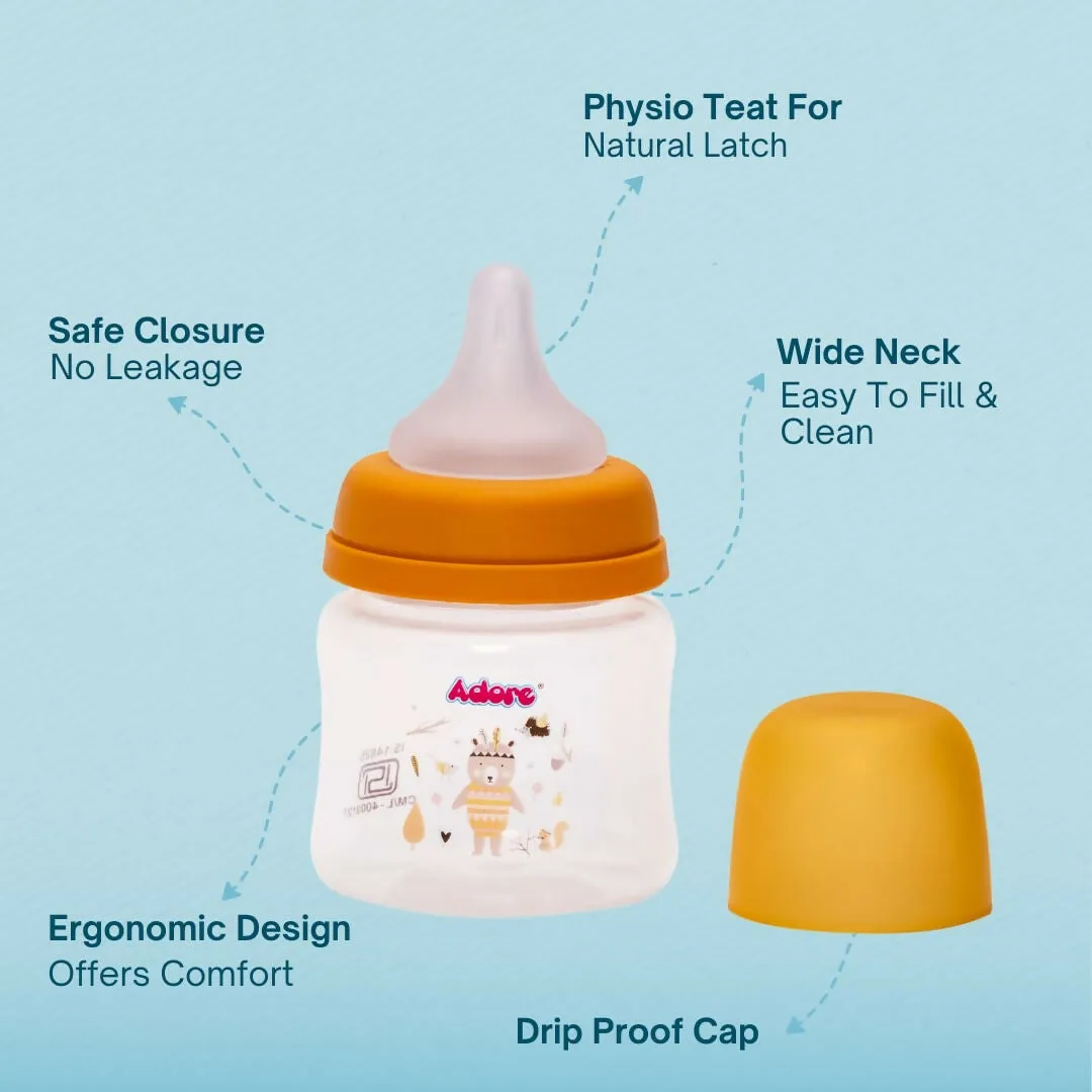 ADORE Skoot Jr 2 Stage Wideneck Feeding Bottle - 125ml