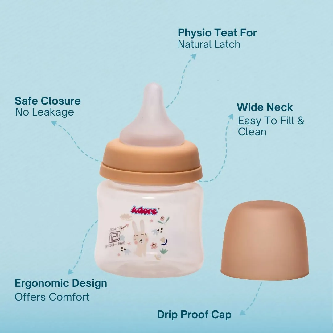 ADORE Skoot Jr 2 Stage Wideneck Feeding Bottle - 125ml