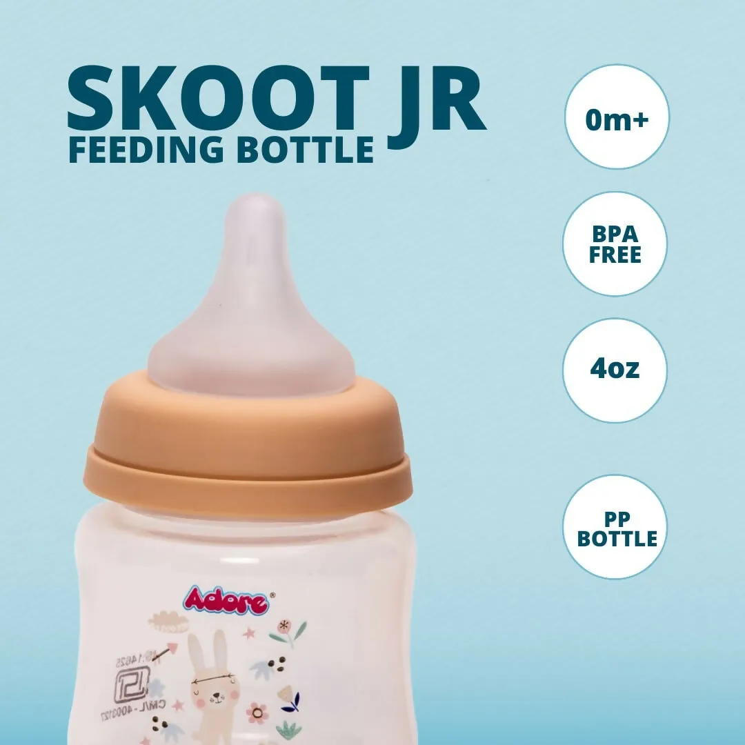 ADORE Skoot Jr 2 Stage Wideneck Feeding Bottle - 125ml