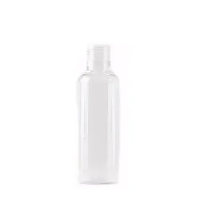 Clear 125ml Tall Boston Round PET Bottle 24/415