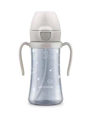 Grosmimi Limited Edition PPSU Straw Cup 300ml - Ocean