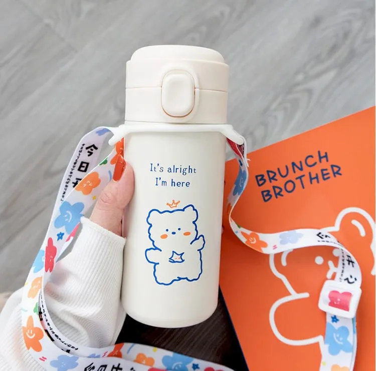 Im Fine Bear Thermos Flask
