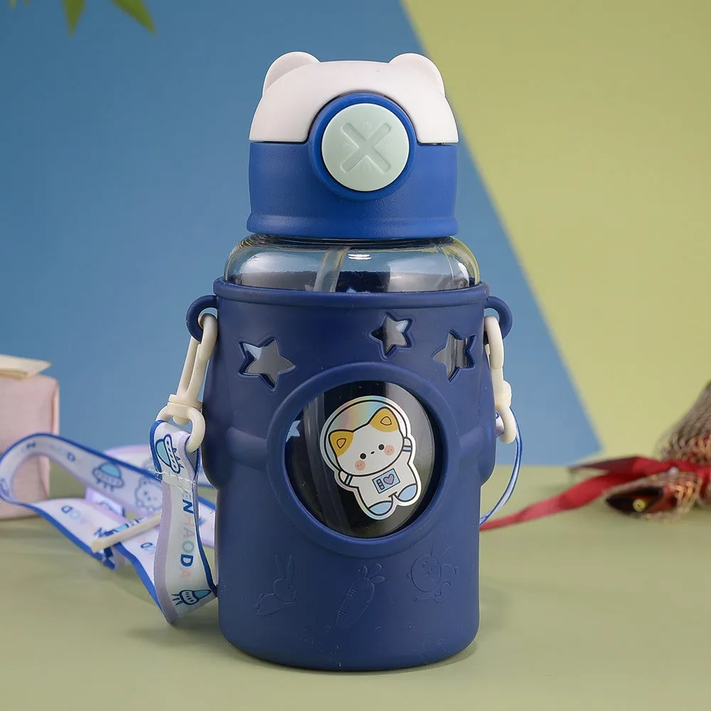 Kids School Plastic Padded Sipper Sipper Bottle