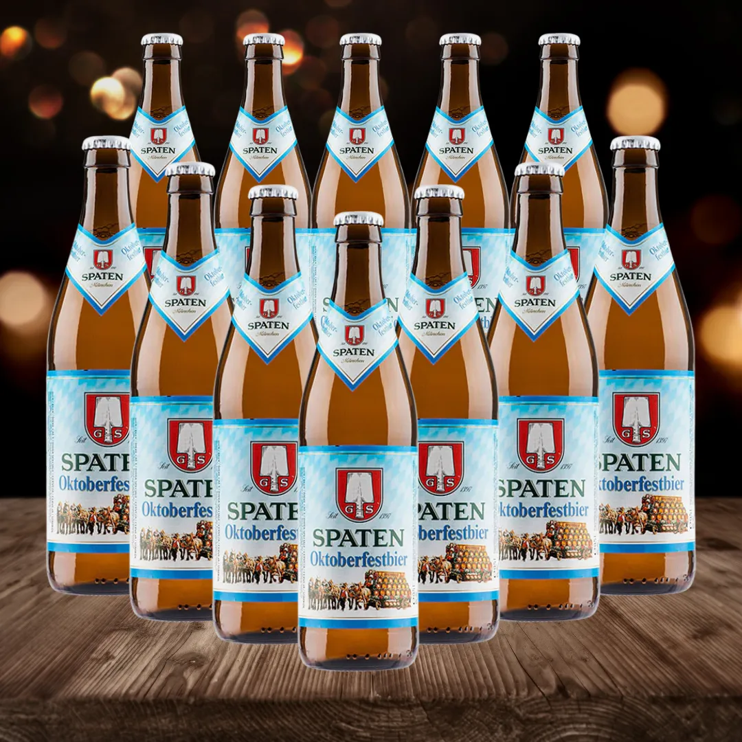 Spaten Oktoberfest Beer 500ml Bottles - 5.9% ABV (12 Pack)